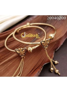 Gold plated bangles