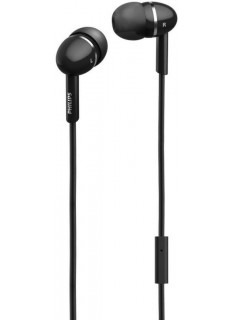 Philips SHE1455BK/94 Wired Headset with Mic  Black, In the Ear