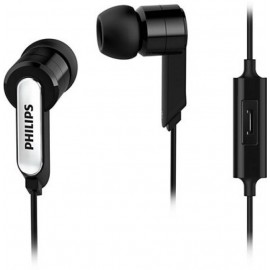 Philips SHE1405BK/94 Wired Headset with Mic  Black