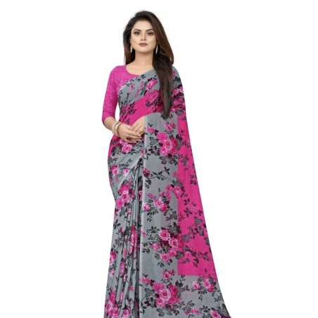 Georgette saree