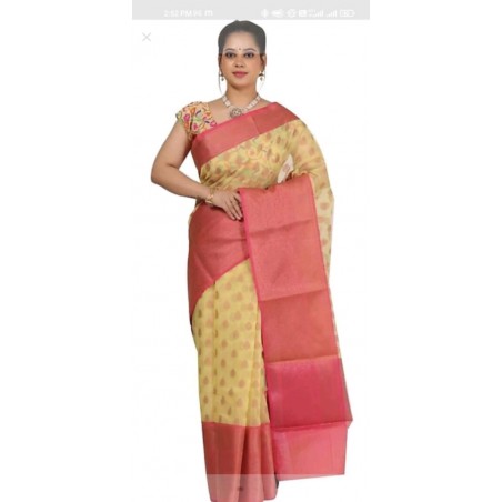 Organza saree