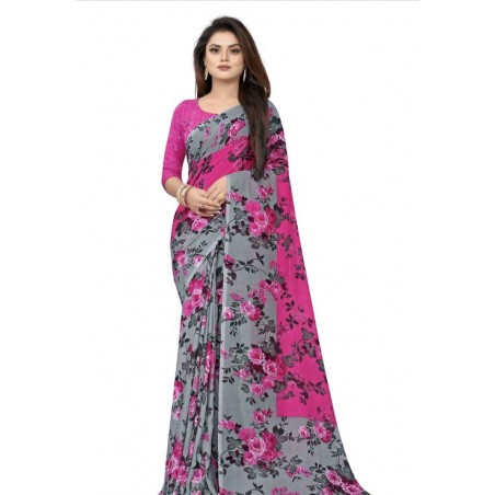 Georgette saree
