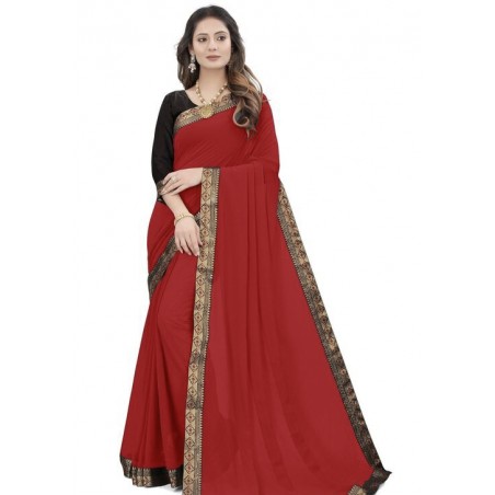 Chiffon saree