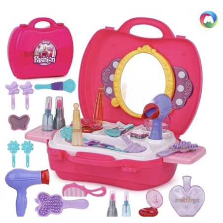 Cosmetic set suitcase