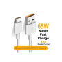 Port Miles data cable for 65W Compatible For Realme | samsung |OnePlus| redmi | MI | vivo | oppo all mobile fast charging cable