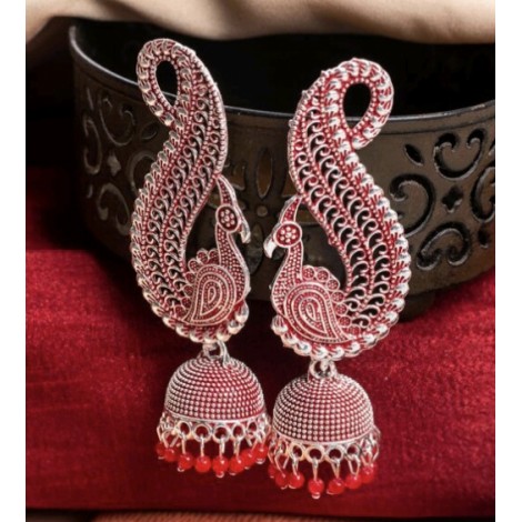 Traditional Peacock Earrings