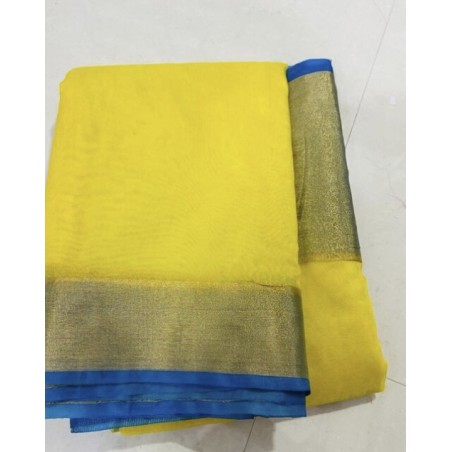 Organza silk saree