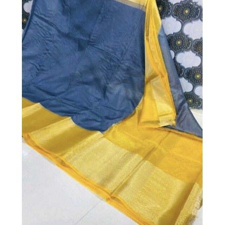 Organza silk saree