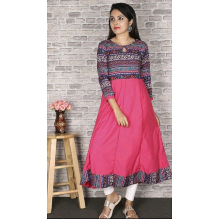 Anarkali kurti