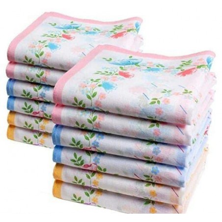 Ladies Hand kerchief combo of 12