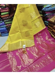 Cotton silk saree
