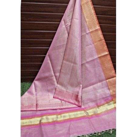 Cotton silk saree