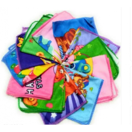 Handkerchif , Rumal , Hankey Baby Hosiery Cotton Fabric Soft
