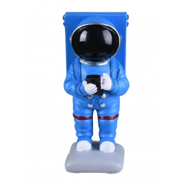 Trunkin New Fancy Blue Astronaut Figurine Standing Novelty Mobile Phone Stand Holder