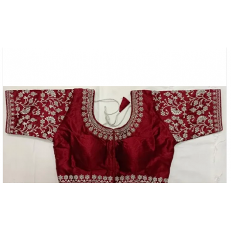 LATESTE SILVER BLOUSE