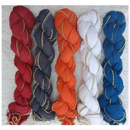 5 COMBO CHAIN MOTI ,LYCRA DUPATTAS