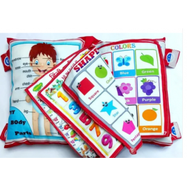 Red Learning Baby Pillows