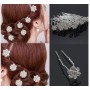 Diamond Stone Flower Bridal Hair Jura Pins