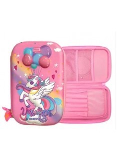 Unicorn Big Pencil Pouch with Multi-Pocketed