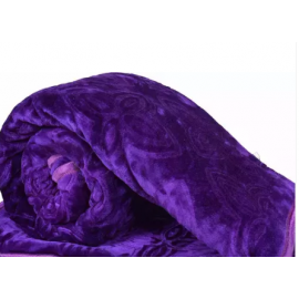 Blanket King Size Heavy Winter Mink Soft AC Room Fleece All Weather Warm kambal Panipat Made size 152*255