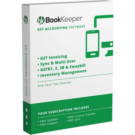 Book Keeper one year two devices