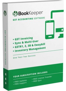 Book Keeper one year two devices