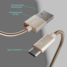 Syska CCCM30 2.4 A 1.5 m USB Type C Cable