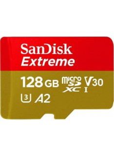 SanDisk Extreme A2 128GB MicroSD Class 3 160MB/s Memory Card  (With Adapter)