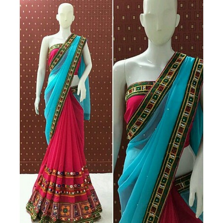 Fancy Georgette Saree