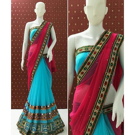 Fancy Georgette Saree