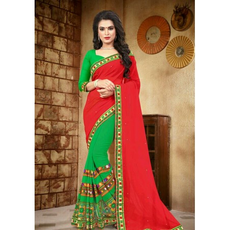 Fancy Georgette Saree
