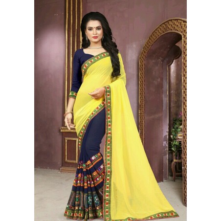 Fancy Georgette Saree
