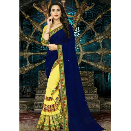 Fancy Georgette Saree