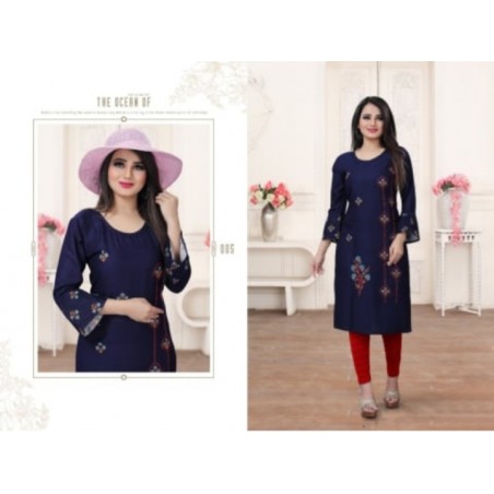 Overlay kurti for womens