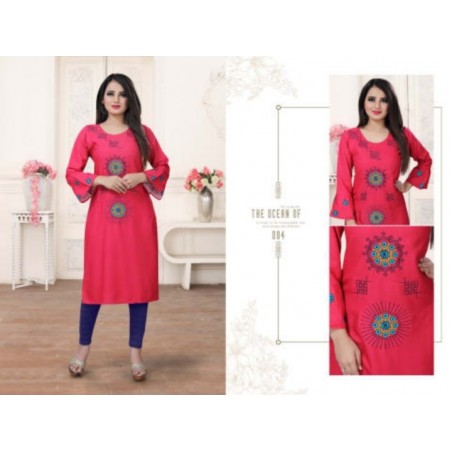 Overlay kurti for womens