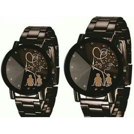 Trendy Attractive Couple watches combo pack of 2