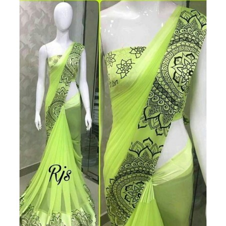 Trendy Fabulous Saree