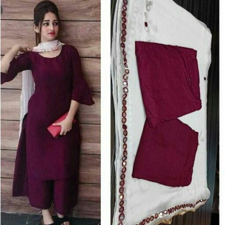 Long Kurti with palazzos