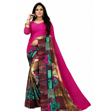 Daily Wear Georgette saree
