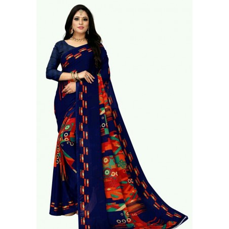 Daily Wear Georgette saree