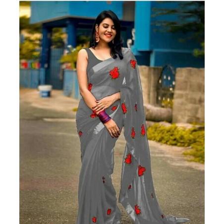 Georgette saree