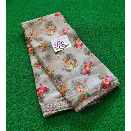 Fancy chiffon saree