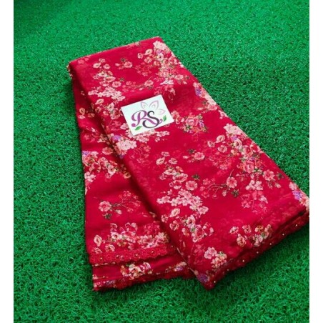 Fancy chiffon saree