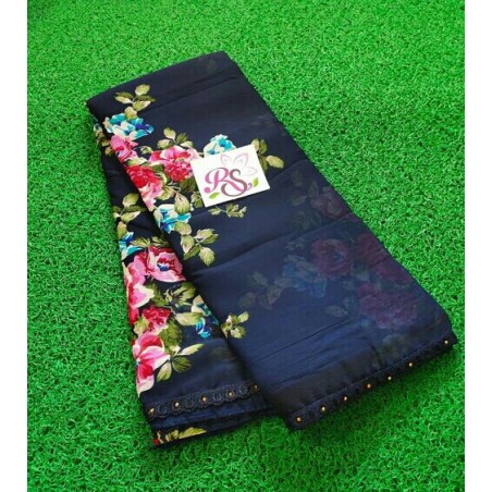 Fancy chiffon saree