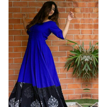 Long Anarkali Kurti