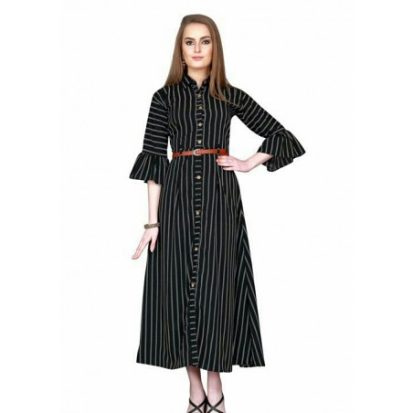 Crepe Gown