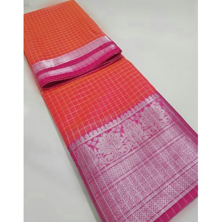 Zari Border Saree