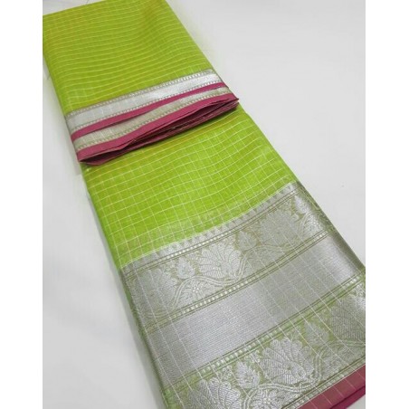 Zari Border Saree