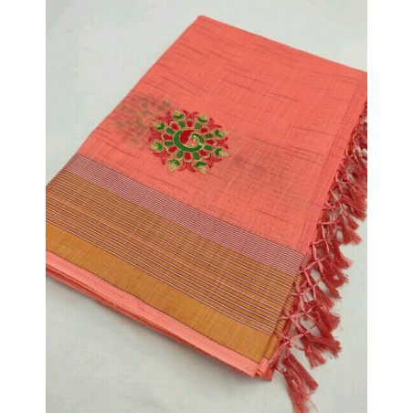 Pure cotton silk saree
