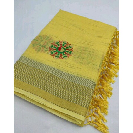Pure cotton silk saree